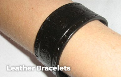 Leather  bracelets